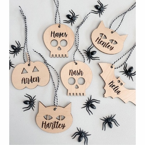 MDF ฮาโลวีนตกแต่งตามฤดูกาลตกแต่งตามเทศกาลอุปกรณ์ตกแต่งฮาโลวีนที่ปรับแต่งได้ - Product Image 1