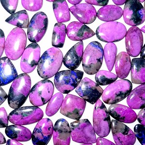 Cabujón de cuarzo de calcita de cobalto Natural 100% increíble AAA + piedras preciosas al por mayor curación energética caída suelta tamaños personalizables - Product Image 3