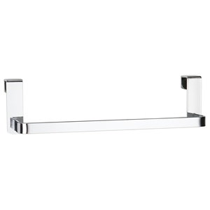 Gancio appendiabiti da porta in acciaio cromato, 25 cm - Product Image 1