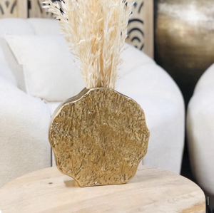 Luxury Premium Design Gold Finishing Aluminum Decorative Metal Flower <b>Vase</b> for Home Tabletop Wedding Flower Display <b>Vase</b> - Product Image 4