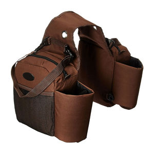 Sacs de selle en nylon durable imprimés avec logo personnalisé du meilleur fabricant Style équestre tendance pour l'équitation Sacs de selle de cheval - Product Image 1