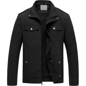 Venta caliente Casual Wear Canvas Cotton Lapel Chaquetas de hombre Mejor calidad Nueva última moda Canvas Outerwear Chaquetas de hombre con estilo - Product Image 1