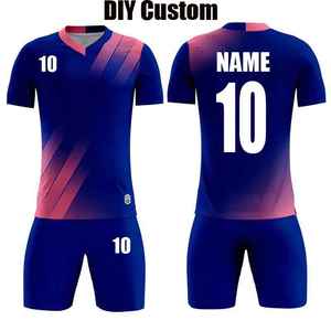 Ensemble de maillots de football personnalisés pour enfants et adultes Kit d'uniformes de football pour hommes avec chemise et short pour l'entraînement PCS-R-194 de service OEM - Product Image 6