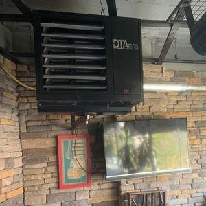 Calentador de Aire a Gas Natural de 55kW, Montaje en Pared, de Alta Resistencia, para Espacios Industriales, Hogares, Almacenes, Interiores y Exteriores - Product Image 4