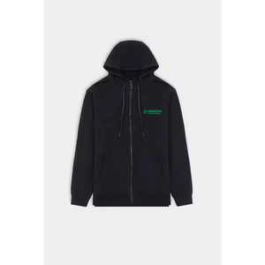 Sweat-shirt à capuche unisexe de haute qualité, coupe classique, fermeture éclair, basique, personnalisable, en coton, respirant, séchage rapide, OEM - Product Image 2