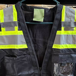 เสื้อกั๊กทำงานคอวีขนาดพลัสไซส์เสื้อกั๊กทำงานกลางแจ้งสไตล์ใหม่ - Product Image 5