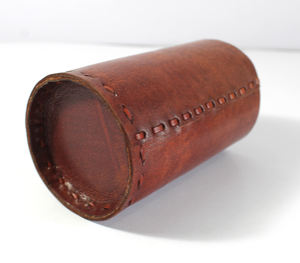 Útiles escolares personalizado moderno estilo Simple fuerte cuero Natural 100% garantía hecha a mano de calidad producto diseñador pluma soporte - Product Image 4