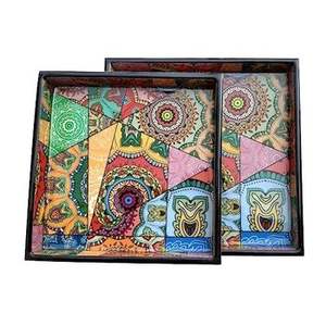 ชุดถาด meena แบบปรับแต่งได้สองชุดดีไซน์ใหม่เหมาะสำหรับสำนักงานกาแฟมีสไตล์การให้บริการที่สมบูรณ์แบบสำหรับใช้ในบ้านที่หรูหรา - Product Image 4