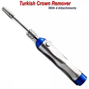 Extracteur manuel de couronnes dentaires en acier inoxydable allemand, pistolet de retrait de couronnes dentaires, équipement de nettoyage et de remplissage dentaire - Product Image 4