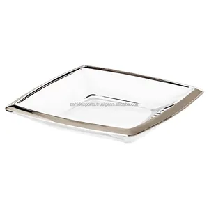 Elegante Bandeja Metálica Moderna y Ecológica con Acabado Dorado para Decoración de Mesa de Recepción de Bodas, Banquetes y Accesorios para el Hogar - Product Image 3