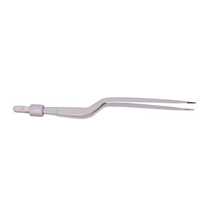 Nouvel arrivage : Forceps bipolaires réutilisables en acier inoxydable, alimentation électrique, couleur argent, taille personnalisable, logo, certifié CE, ISO13485 - Product Image 2