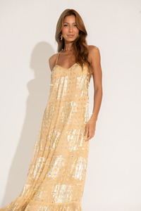 Verano estampado Boho hasta el suelo sin mangas Maxi vestido 2025 mujeres correa de espagueti sin mangas Maxi vestido verano mejor - Product Image 4