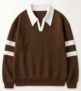 Sweat-shirt à manches longues sur mesure - Coupe décontractée Plusieurs options de couleurs Idéal pour la vente en gros - Product Image 1