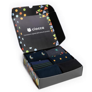 Calcetines Cortos de Algodón Cálidos para Hombre, 6 Pares, Estilo Deportivo Diario, Invierno, Talla Única, en Caja de Regalo con Logotipo en la Parte Inferior - Product Image 3