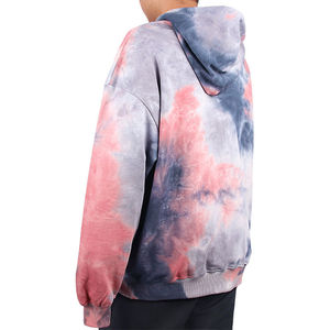 เสื้อฮู้ดมัดย้อมแขนเต็มของผู้ชายเสื้อสวมหัวโลโก้กำหนดเองสำหรับฤดูใบไม้ร่วง - Product Image 4