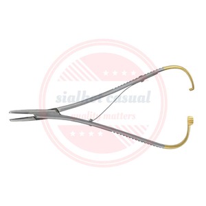 สแตนเลสที่กําหนดเองสีผู้ถือเข็มผู้ถือเข็มเครื่องมือผ่าตัด - Product Image 5