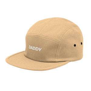Chapeau de camp décontracté non structuré à 5 panneaux en coton brodé personnalisé 'Daddy' Logo Style Streetwear à bord plat pour la pêche, nouvel arrivage - Product Image 2
