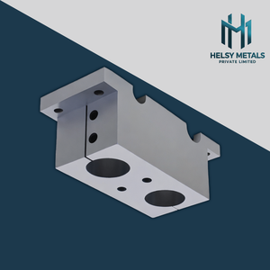 Bloc de montage à double alésage en alliage d'aluminium durable pour assemblages mécaniques avec une haute résistance aux vibrations et à la résistance - Product Image 3