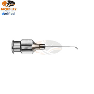 เข็มฉีดยาสแตนเลสแบบ Knolle สำหรับการล้างโพรงตาหน้า ขนาด 25 เกจ อุปกรณ์ฉีดล้างตาสำหรับการผ่าตัดกระจกตาแบบละเอียด - Product Image 4