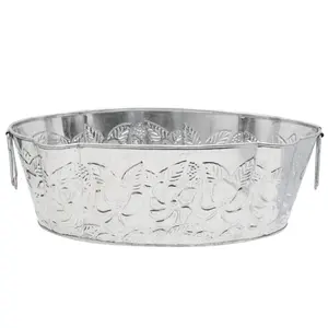 <b>Textured</b> Aluminium Modern Metal Handicraft Party Ice Bucket Luxury Handmade Satin Finish for Weddings Made ZAHID - Product Image 6