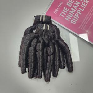 100% Cabello humano alineado con cutícula Virgen sin procesar, extensiones de cabello humano vietnamita Paquetes de cabello - Product Image 3