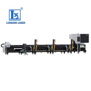 Zéro Déchet Fibre Laser Tube Coupe Fer Fiber Laser Tuyau Découpeuse 6m Longueur 15mm-120mm Diamètre 1500W 3000w - Product Image 1