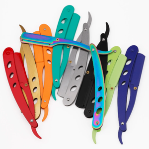 Rasoir en acier inoxydable de haute qualité avec logo personnalisable Gold Dollar par ANAAIF ENTERPRISES - Product Image 3