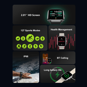 Produits Tendances 2026 Montre Connectée <span class=keywords><strong>avec</strong></span> Étanchéité IP68, Appel Bluetooth, Suivi GPS, Suivi de Fitness, Assistant Vocal IA, Montre Intelligente - Product Image 2