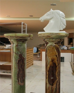 Columnas de Ónix Honey Pulido, Pilares Decorativos de Mármol de Pakistán - Product Image 6