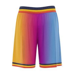 Uniforme deportivo de verano de alta calidad, pantalones cortos de baloncesto de poliéster 100%, pantalones cortos personalizados de baloncesto - Product Image 2