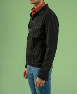 Chaquetas Vaqueras para Hombre al por Mayor, Cuello Alto, Reversible, Forro Polar, Servicio OEM Personalizado, Precio Ajustable - Product Image 2