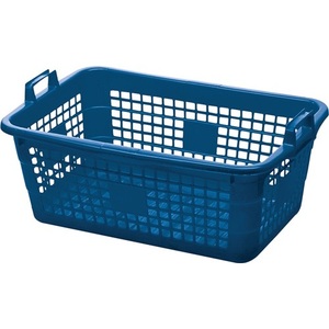 Laundry <b>Basket</b> 85L Polyethylene Blue 800x535x300mm-LOCKweiER - Product Image 1