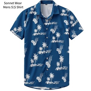AOP Printed short sleeve <b>shirts</b> - Product Image 1