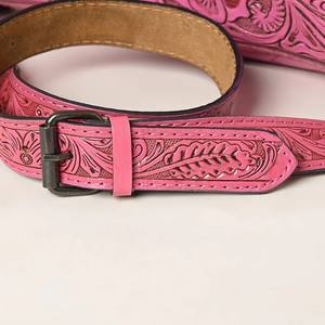 Sac à bandoulière en cuir véritable de vachette de style occidental de qualité supérieure avec sculpture florale à la main avec sangle réglable Sac sur mesure - Product Image 3