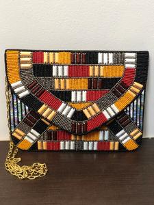 Bolso con cuentas con forro de poliéster para mujer, bolso de noche exquisito y versátil de alta gama, a la moda con 4 colores disponibles - Product Image 3