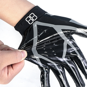 2024 nouveauté adulte enfants en plein air Football américain récepteur gants doux confortable Football américain gants de gardien de but - Product Image 2