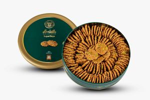 Venta caliente AL SULTAN DULCES INTERNACIONALES Barazek caja de metal 500 GM Exquisitos Mini postres Snack exótico - Product Image 5