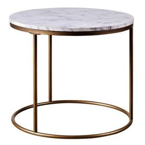 Table basse en fer moderne et simple, plateau en bois, base noire, finition noyer, design modulaire, meubles de salon, marque VISHAL HANDICRAFT - Product Image 3