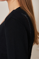 Cárdigan Largo de Punto para Mujer, Manga Corta, Cuello en V, Estilo Envolvente y con Lazos, Color Sólido, Estilo Minimalista, Antipilling, Ropa Casual