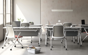 <span class=keywords><strong>ARA</strong></span>-Chaise de conférence pliable, empilable et rembourrée, pour la formation, salle de réunion de luxe moderne, chaise de bureau, accoudoir fixe, utilisation scolaire - Product Image 5