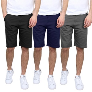 Men's Plus Size Cotton <b>Chino</b> <b>Shorts</b> Knee Length 4 Pocket Smart Casual Mid <b>Waist</b> Woven-Custom Manufacturer - Product Image 1