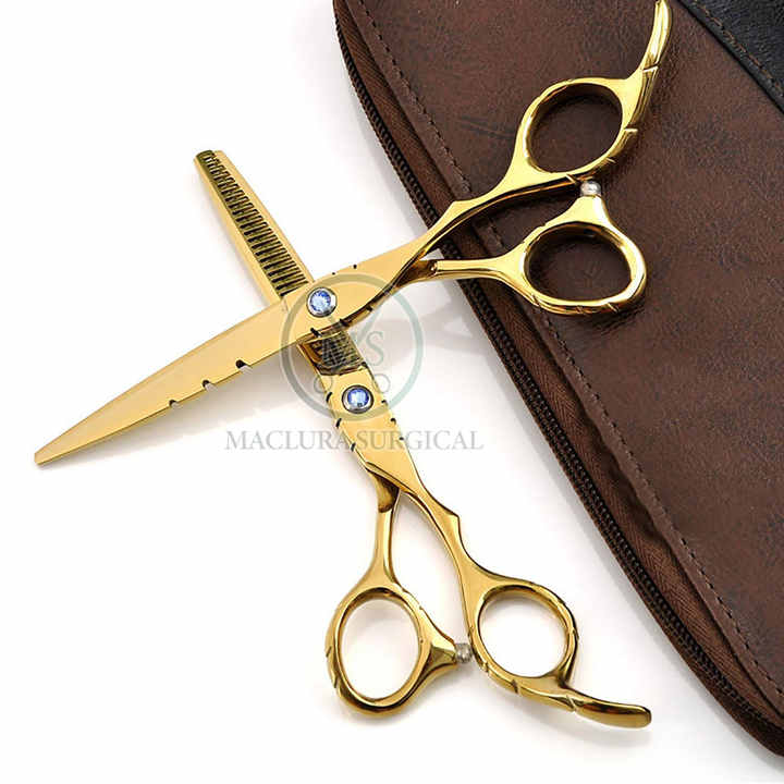 Sharp Edge Barber Scissors with Adjustable Tension Screw for Smooth ...