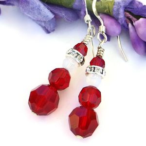 Nouveau Noël Diamant Flocon De Neige Cloches Oreille Ornements Plaqué Or Perle Bijoux Boucles D'oreilles Stud pour Mariages et Arbres De Noël - Product Image 4