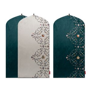 Cadeau du Ramadan Tapis de Prière Islamique Intérieur Antidérapant Haute Qualité 60x120cm Floral TAKVA EasiClean Intérieur Royal Collection Tapis de Prière - Product Image 1