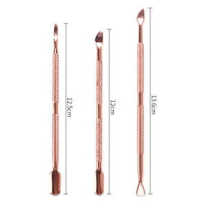 <b>Cuticle</b> Pusher Nail Polish Remover Gel Nail Polish Peeler Scraper Stainless Steel Clean Manicure <b>Tools</b> For Fingernails - Product Image 3