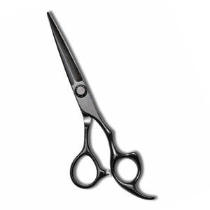 IMANS Ensemble de coiffeur professionnel Ciseaux de coupe de cheveux en acier inoxydable avec grands trous pour les doigts Outil de beauté pour la texturation - Product Image 1