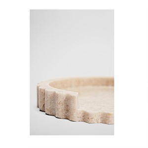 Plato de Metal con Borde Ondulado, Grande, Personalizado, para Descanso de Cucharas, Color Personalizado, Hecho a Mano, Ecológico, Apto para Lavavajillas y Horno - Product Image 6