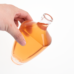 Bán buôn tùy chỉnh 700ml thủy tinh rỗng rượu chai <span class=keywords><strong>Vodka</strong></span> Gin chai với kính nắp chai thủy tinh nhà máy LGG-516 375ml - Product Image 6