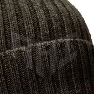 หมวกบีนนี่อะคริลิกนุ่มสำหรับผู้ชาย ปักโลโก้ตามสั่ง หมวกบีนนี่ฤดูหนาว หมวกบีนนี่ผ้าฝ้ายยืดหยุ่น สไตล์ลำลองสำหรับกิจกรรมกลางแจ้ง - Product Image 4