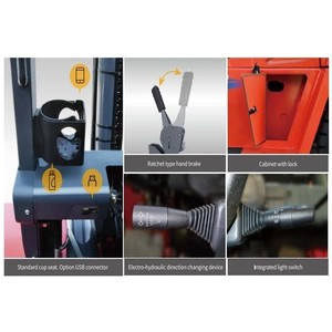 Heli 7 Ton CPCD70-W2K2 Diesel <b>Forklift</b> New Condition <b>Manual</b> Transmission Exw China - Product Image 6